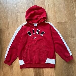 Vintage Nike Hoodie with Embroidered Logo Youth Large 14-16